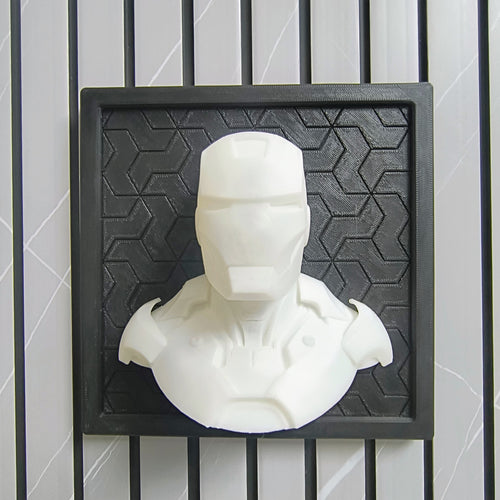 Iron Man Geometric 3D Wall Art Frame