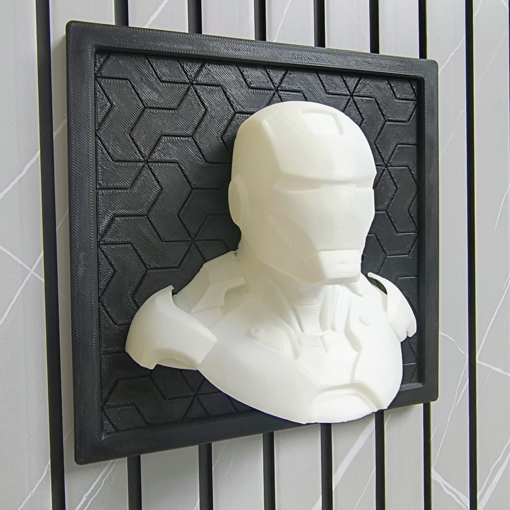 Iron Man Geometric 3D Wall Art Frame